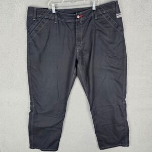 Mascot Danish Design Workwear Pants Mens 43 Canvas Mid Rise Relaxed Straight Leg